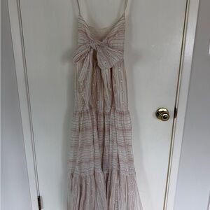 L Space Cream Floral Maxi Dress